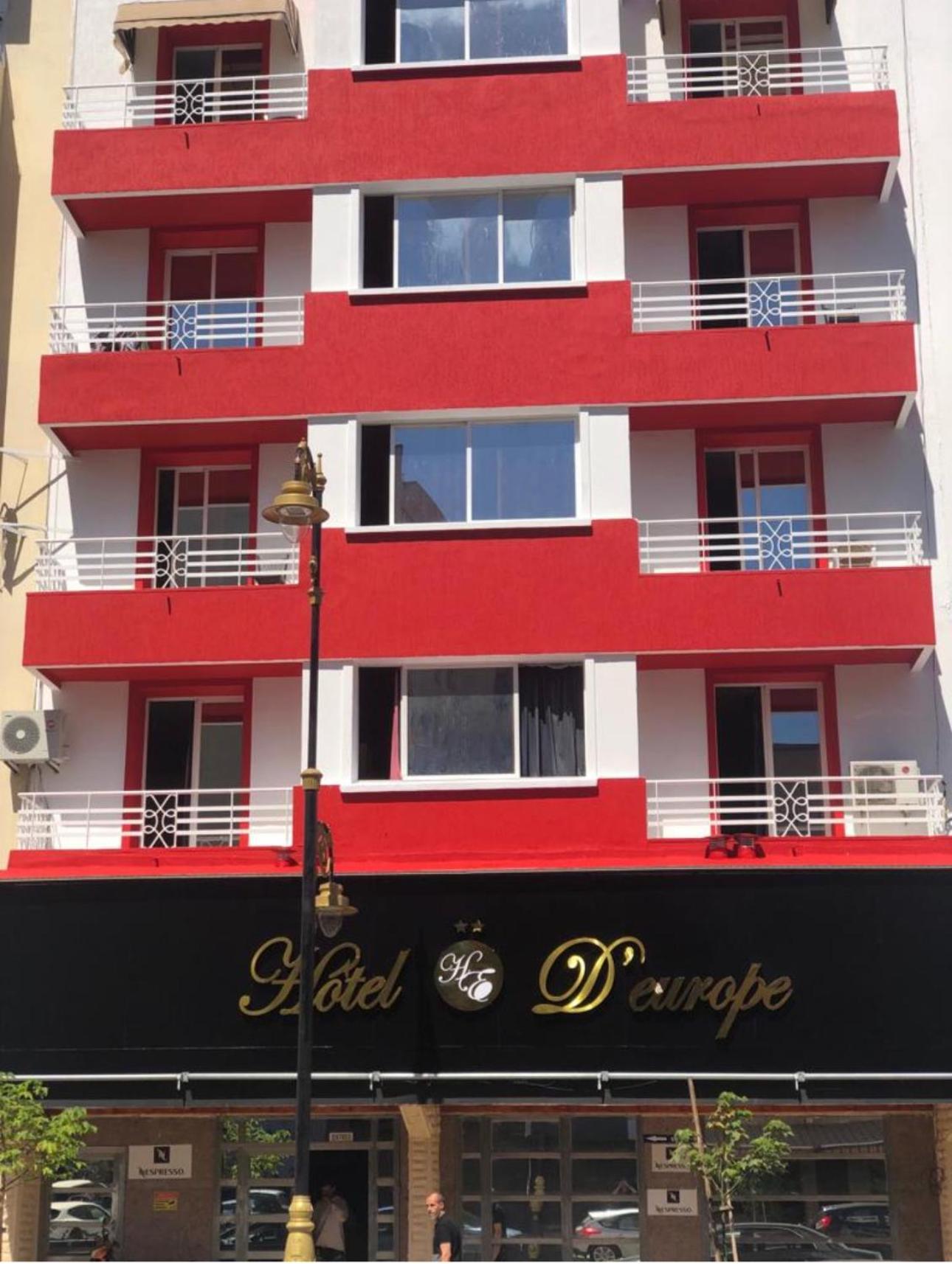 Hotel D'Europe Centre Ville Kénitra Exteriör bild